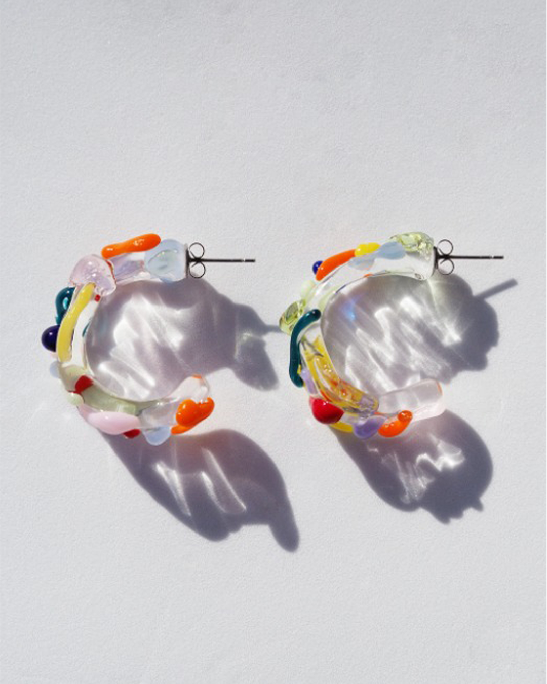 Rainbow Drops Earring