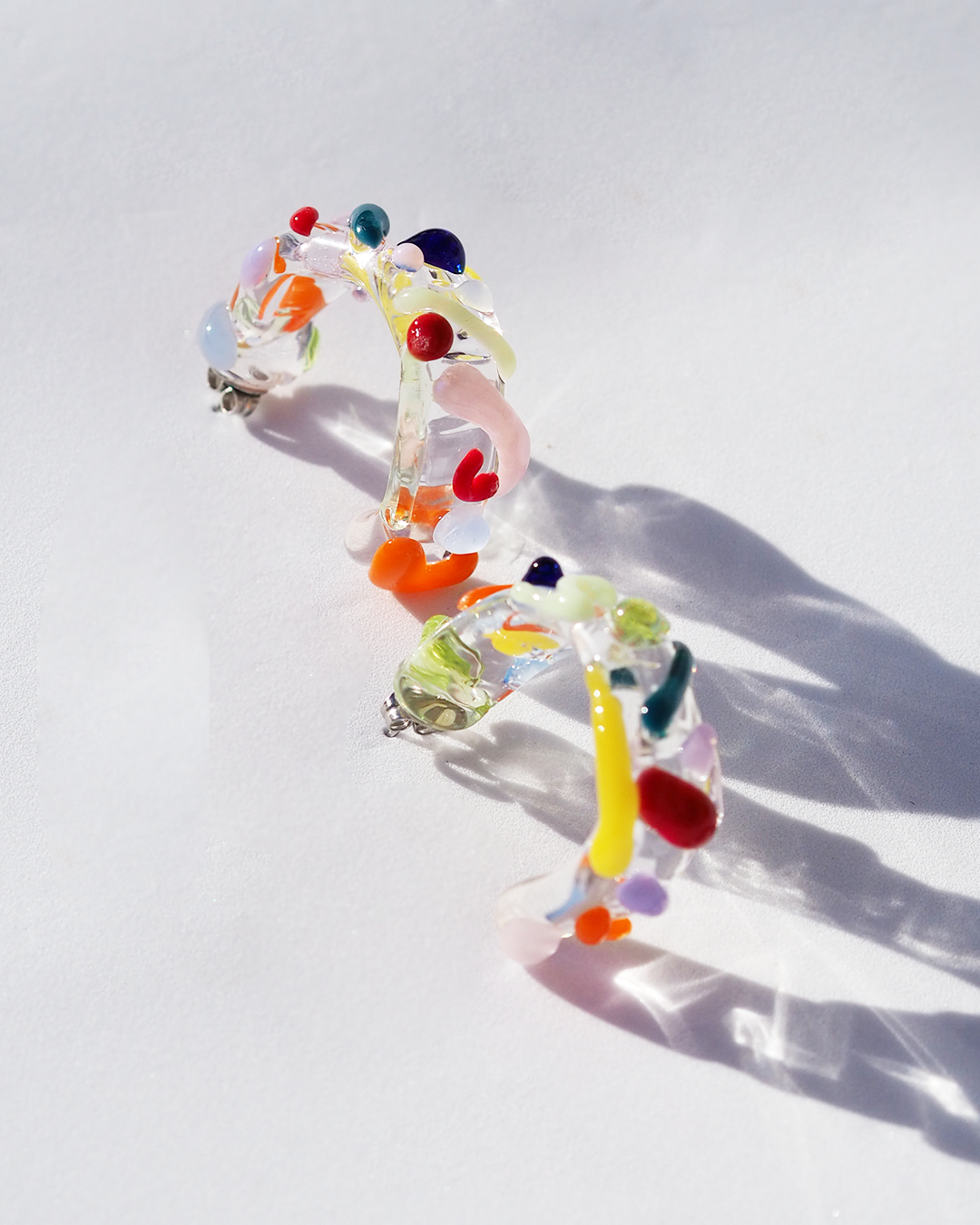 Rainbow Drops Earring