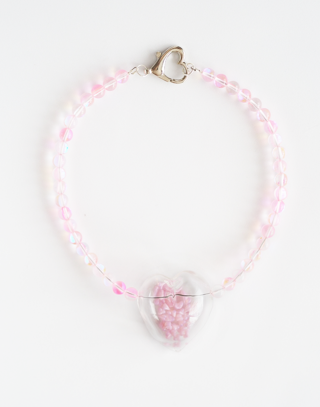 Necklace Stuffed Hearts