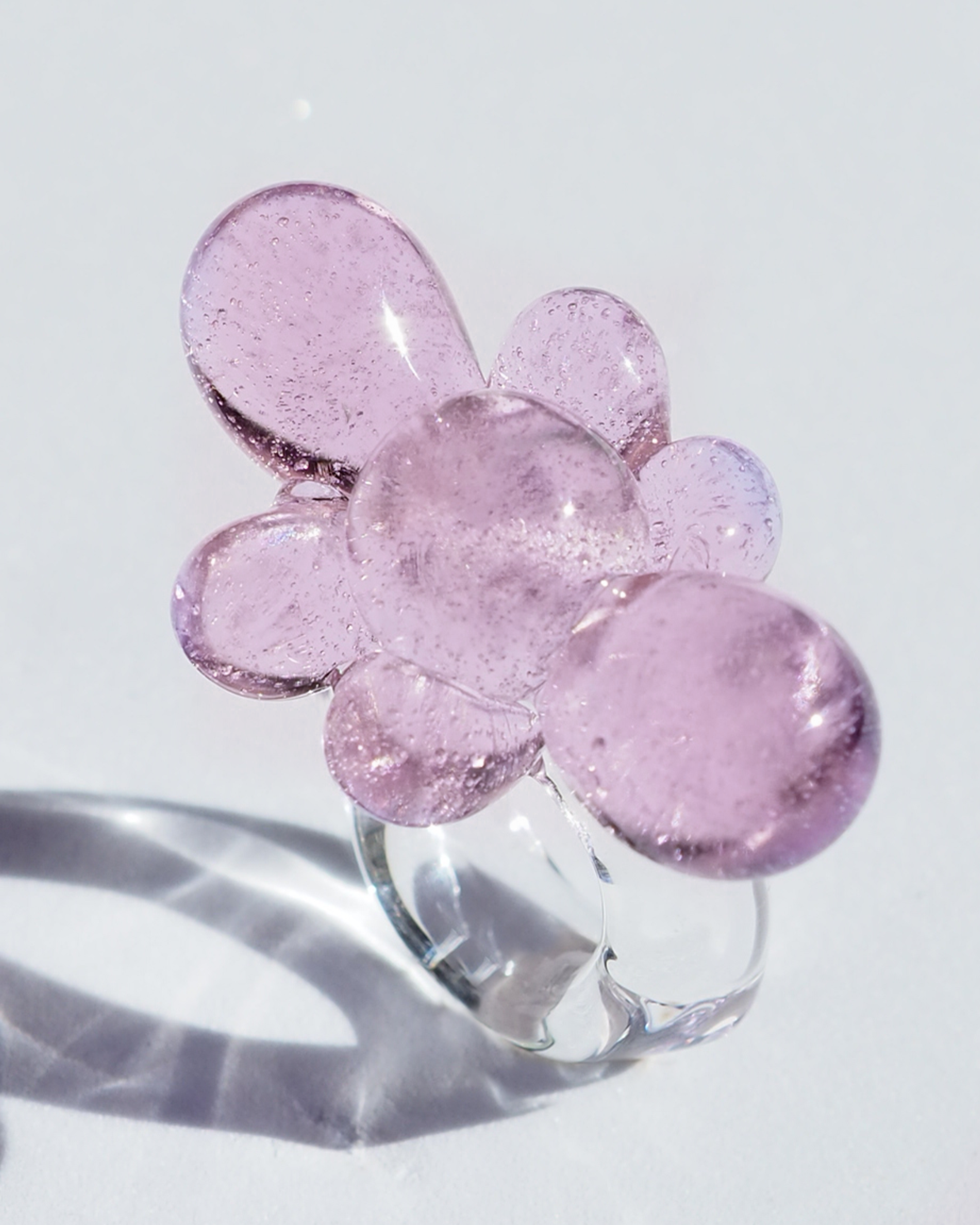 Anillo Sparkling Flowers