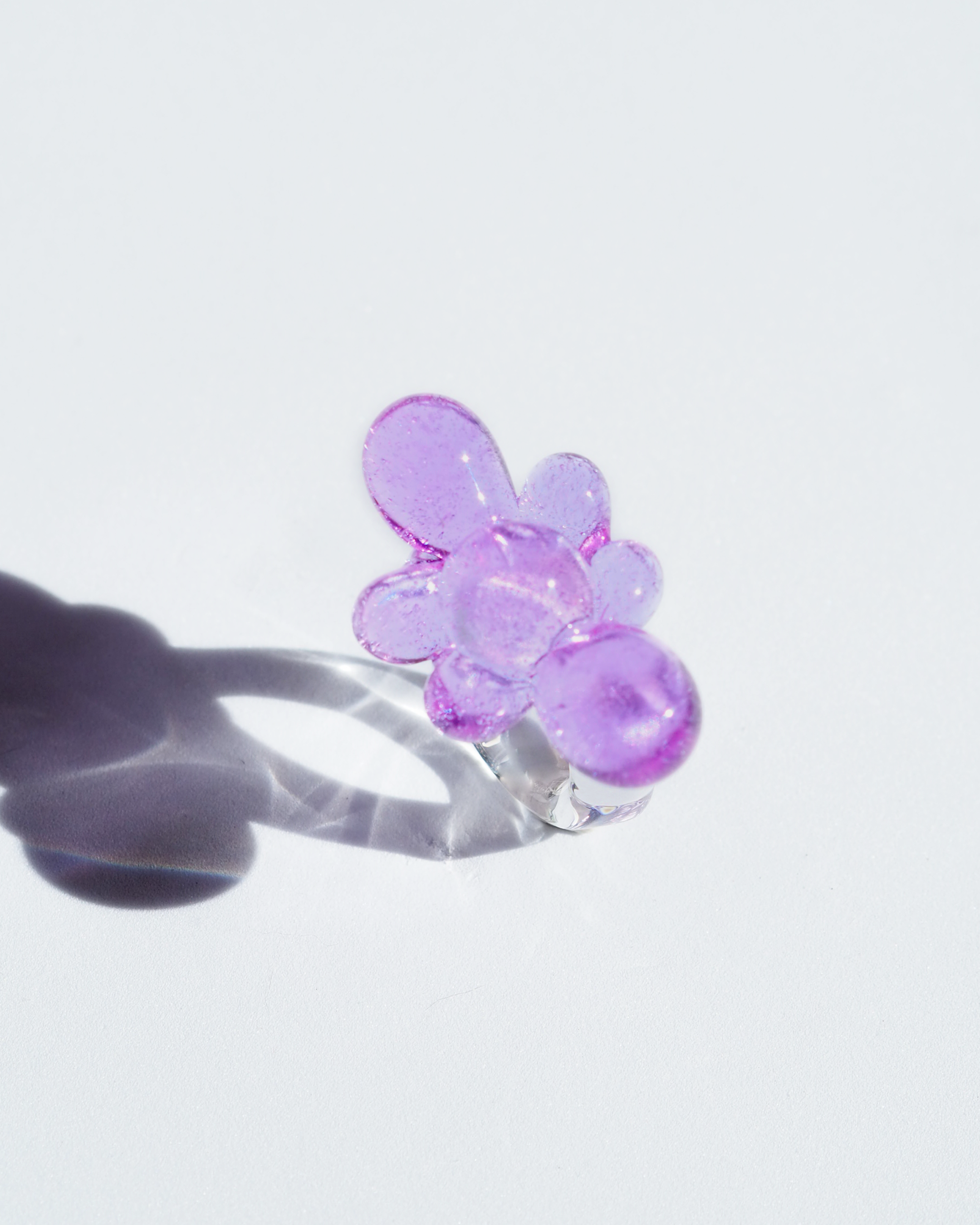 Anillo Sparkling Flowers