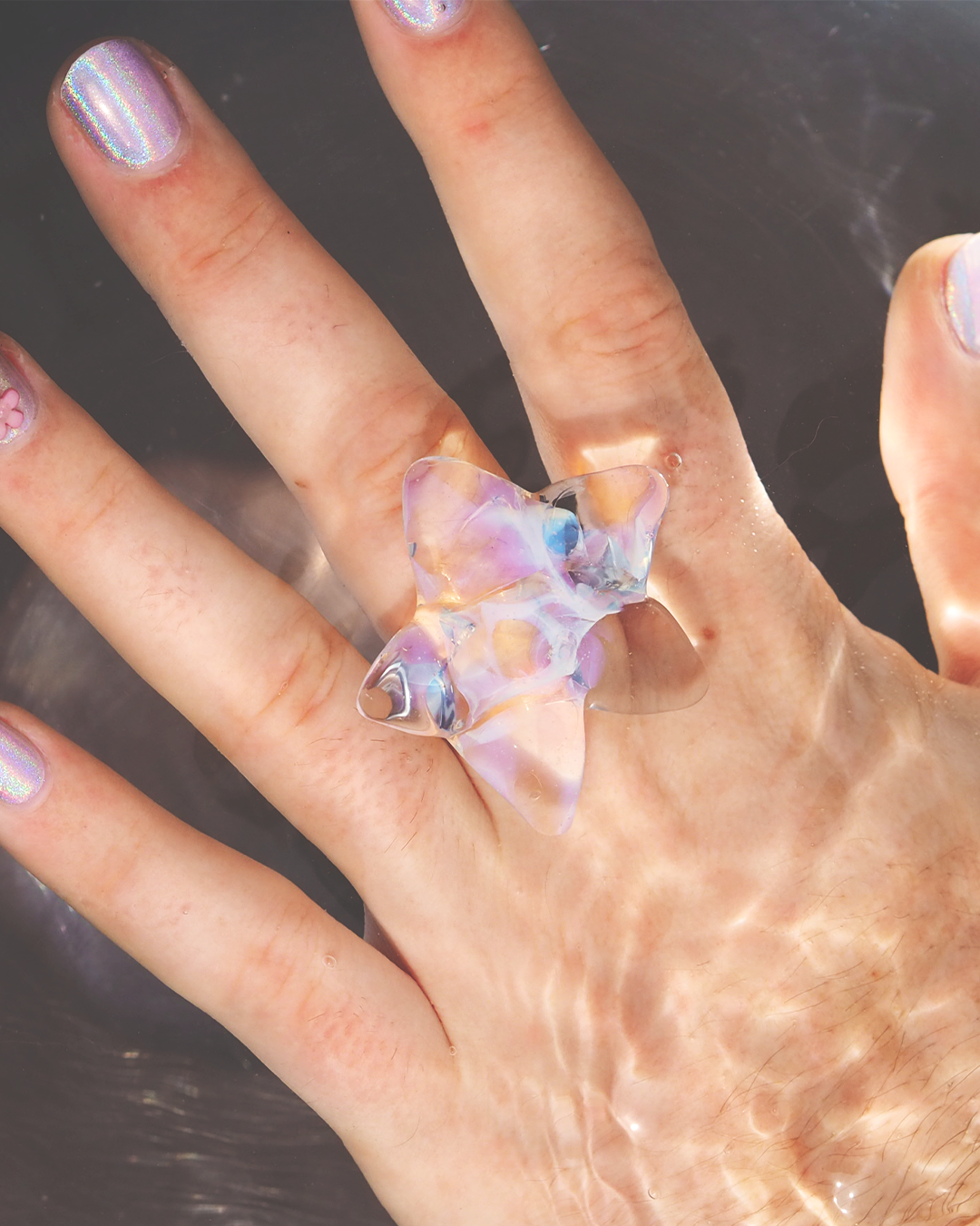 Anillo ESTRELLA DE MAR CÓSMICA