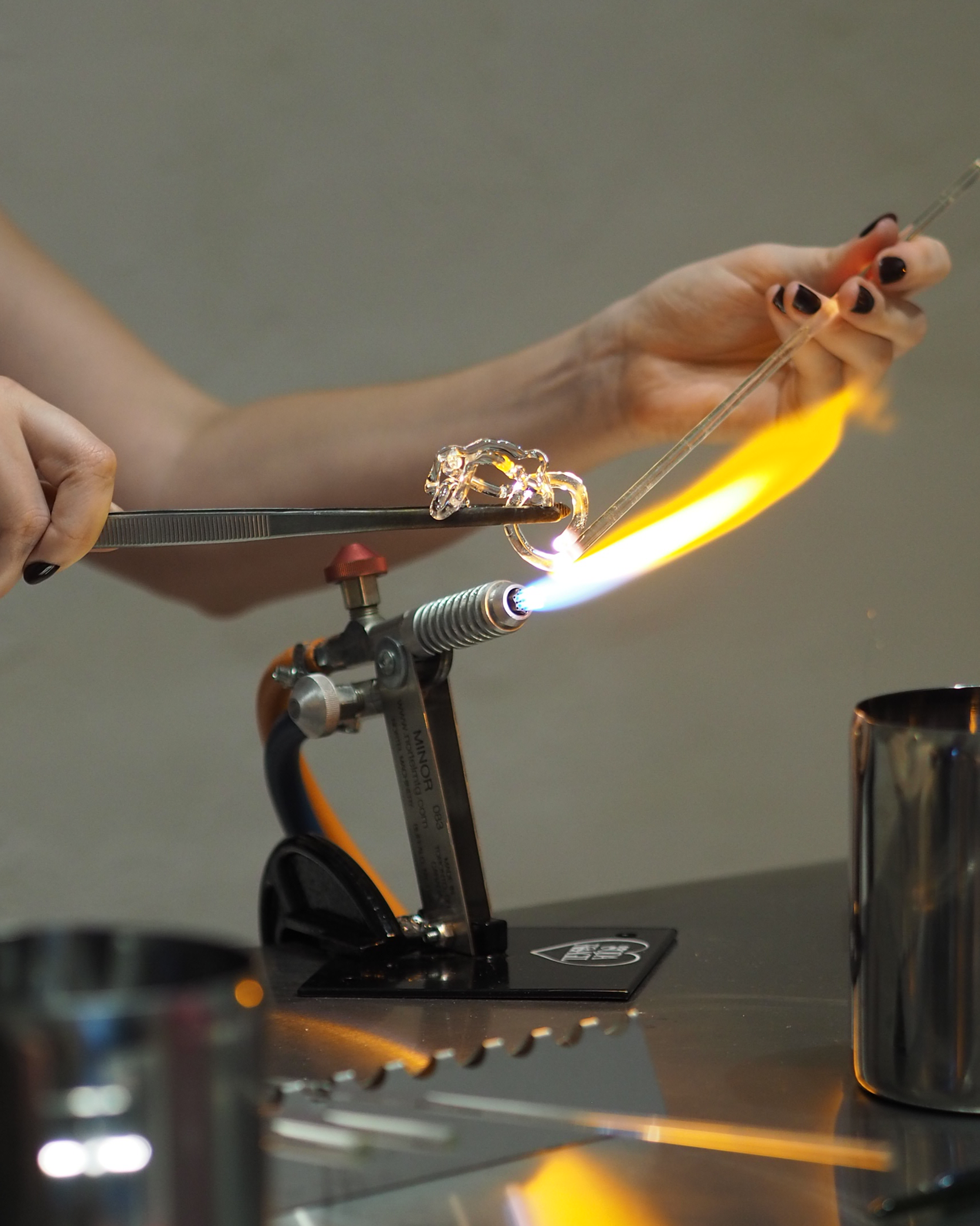 Borosilicate Glass Ring Workshop in Barcelona. Create your Magical Ring.